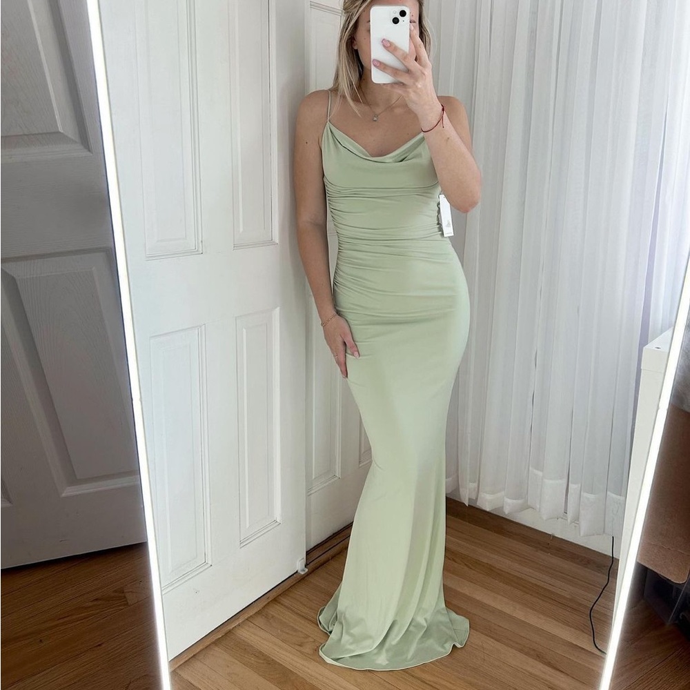Katie May Surreal Gown in Sage